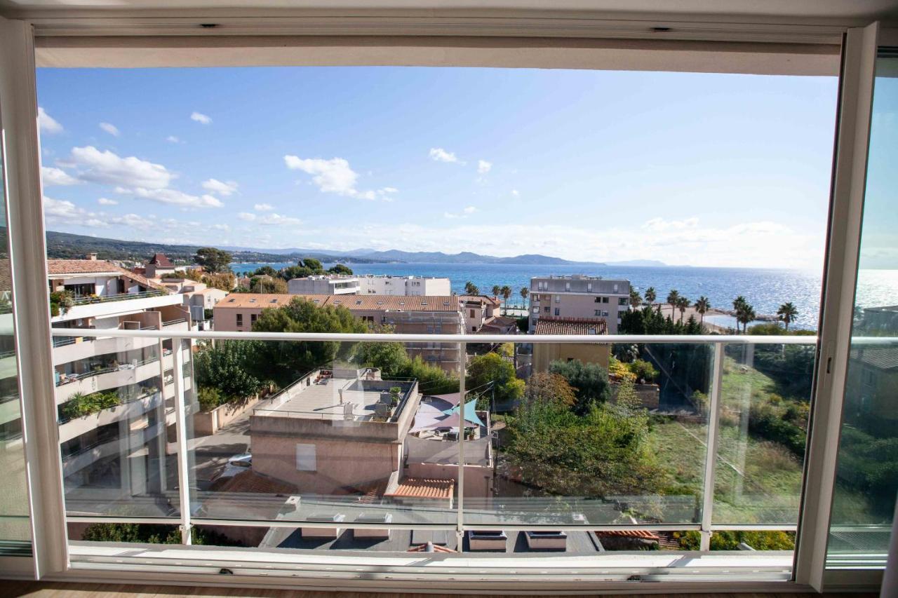 Tres Beau T2 Climatise Refait A Neuf, Vue Mer Panoramique Exceptionnelle A 120M A Pied De La Plage La Ciotat Bagian luar foto